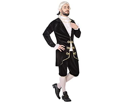 ATOSA costume courtier black XL von ATOSA