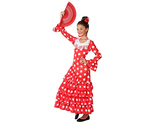 ATOSA costume flamenco woman red 10 a 12 años von ATOSA