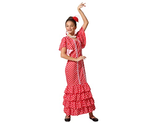 ATOSA costume flamenco woman red 10 a 12 años von ATOSA