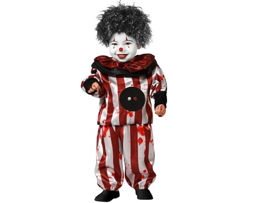 ATOSA devilish clown costume baby boy red 6 a 12 meses von ATOSA