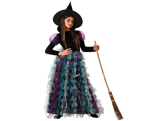 ATOSA green witch costume girl dress with hat 3 a 4 años von ATOSA