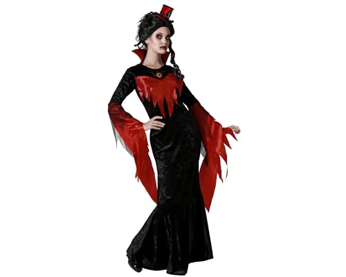 ATOSA vampires costume black dress woman adult XS von ATOSA