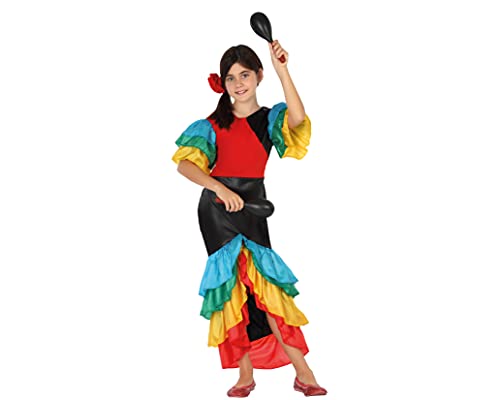 Atosa 26871 Carmen Miranda Kostüm Zubehör, Bunt, 128 von ATOSA