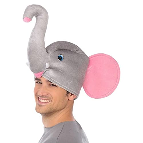 Atosa 34940 Hut Elefant,Grau/Rosa, Unisex – Erwachsene von ATOSA