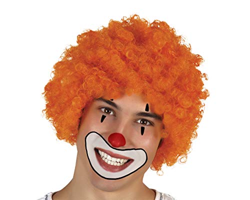 Atosa-39755 Perücke Payaso, Orange, Einheitsgröße (39755) von ATOSA