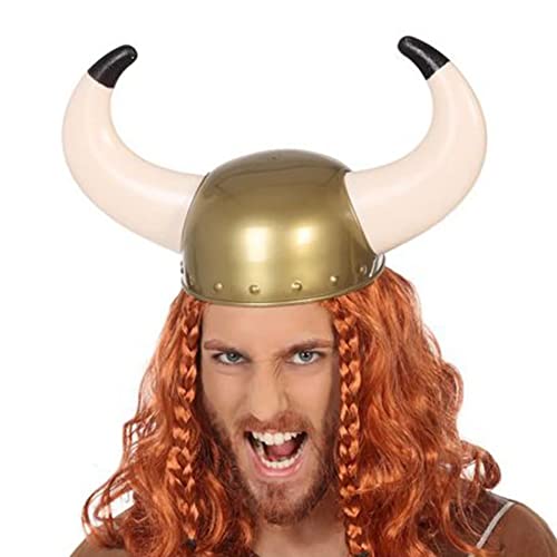 Atosa 50120 Helm Wikinger, Gold, Unisex – Erwachsene von ATOSA