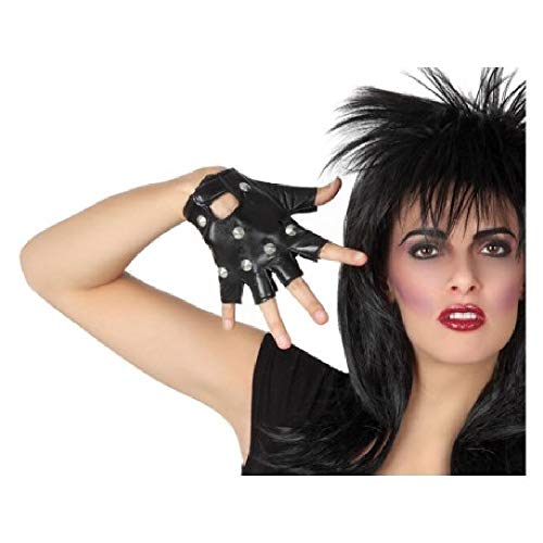 Atosa-56708 Atosa-56708 Handschuhe ohne Finger, Rock Punk, Schwarz, Einheitsgröße (56708) von ATOSA