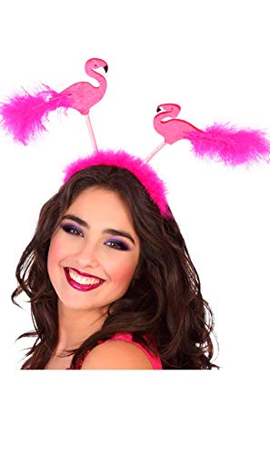 Atosa 58944 Flamingo Haarreif mit Flamingos, Rosa, Unisex – Erwachsene von ATOSA