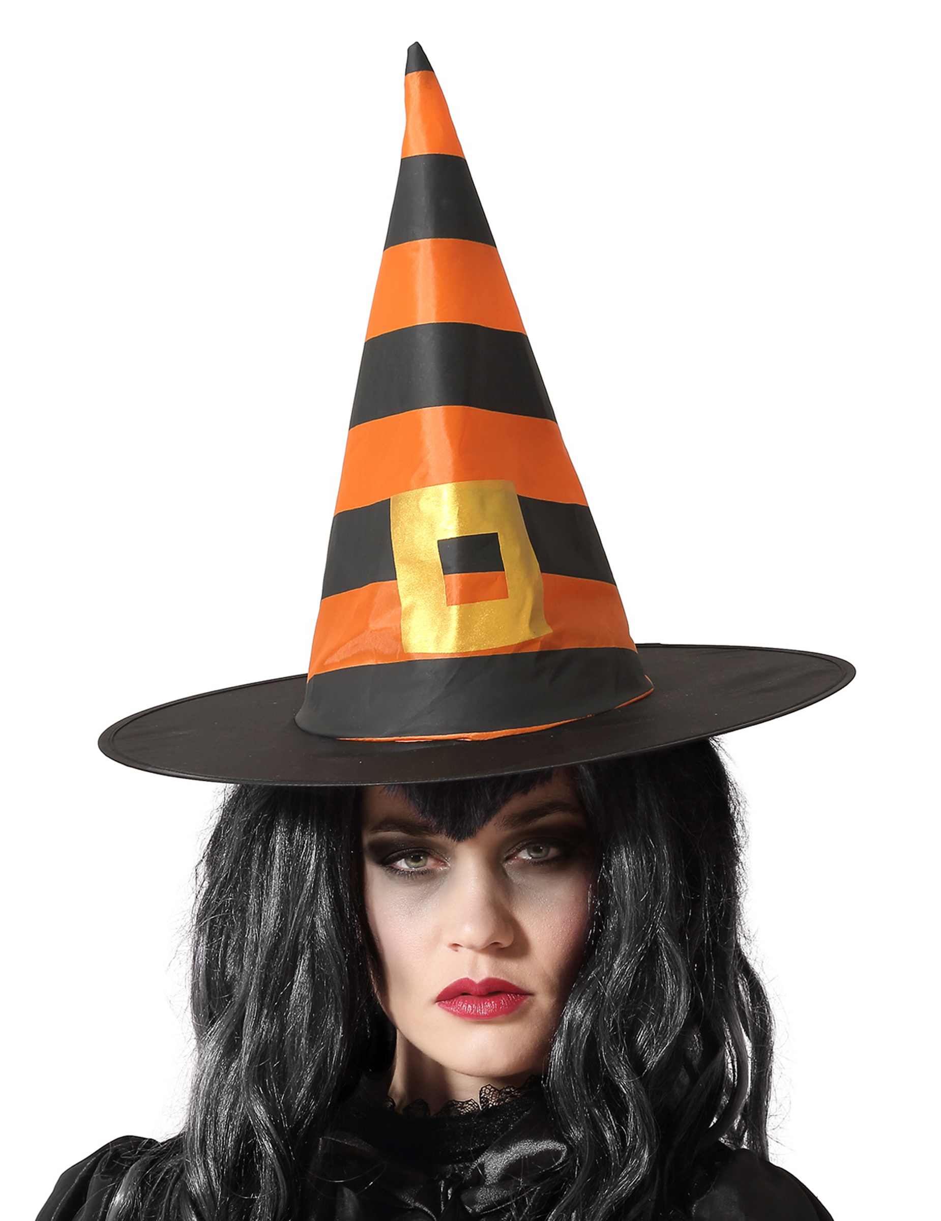 Der ominöse orangen-schwarze Hexenhut Der ominöse orangen-schwarze Hexenhut von ATOSA