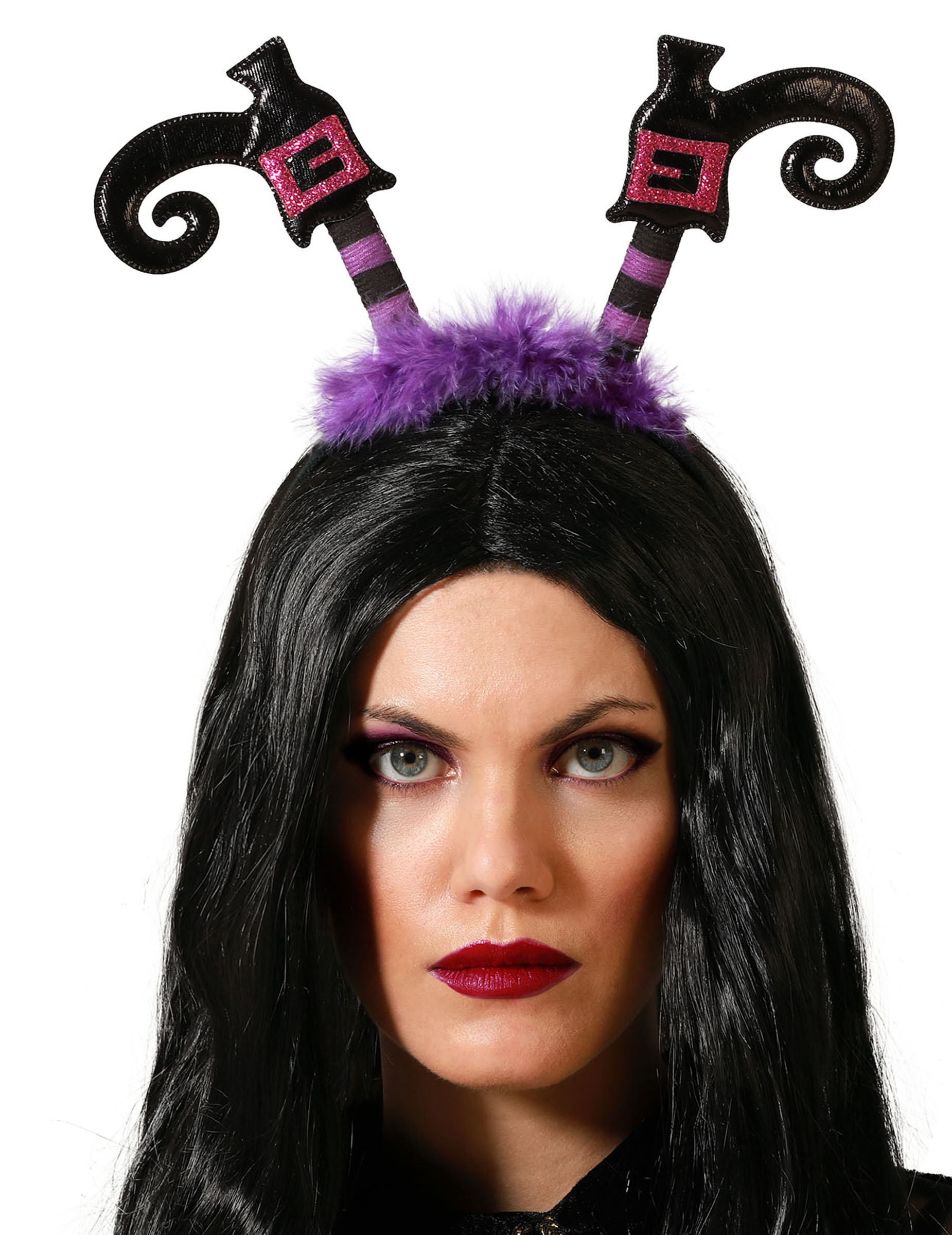 Haarreif Lila Hexenbeine für Erwachsene Haarreif Lila Hexenbeine für Erwachsene von ATOSA