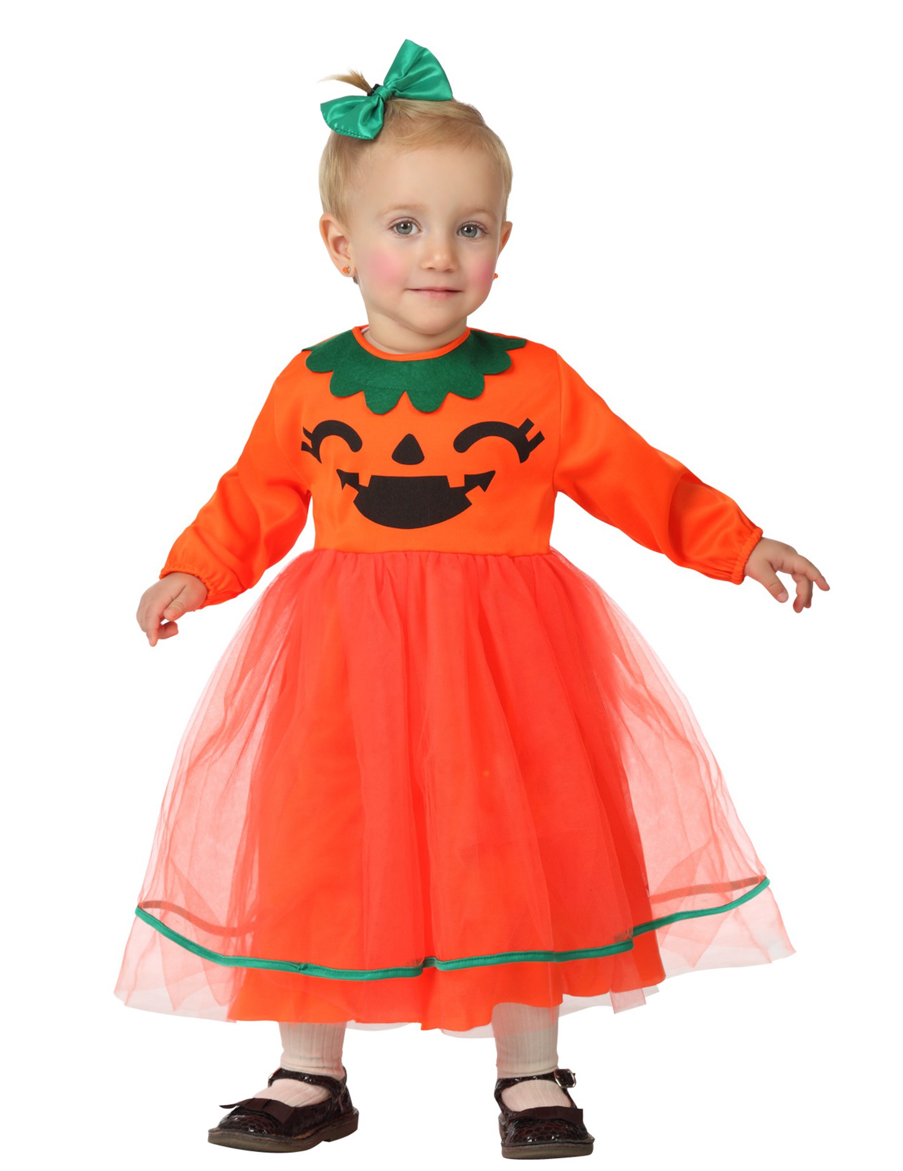 Süsser Kürbis Halloween-Babykostüm Kleinkind orange-schwarz Süsser Kürbis Halloween-Babykostüm Kleinkind orange-schwarz von ATOSA
