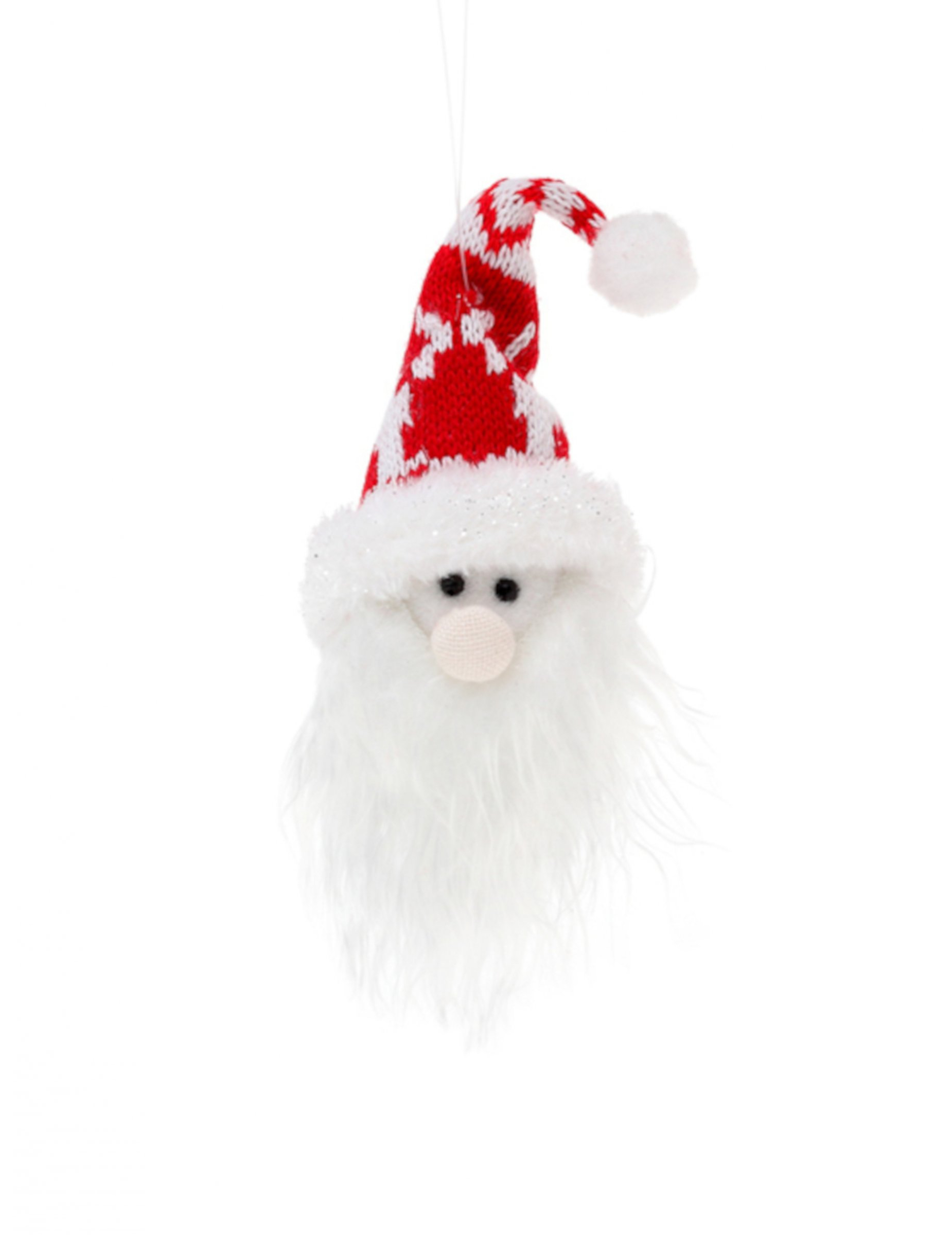 Weihnachtsmann-Anhänger aus Stoff Weihnachtsbaumschmuck 20 cm Weihnachtsmann-Anhänger aus Stoff Weihnachtsbaumschmuck 20 cm von ATOSA