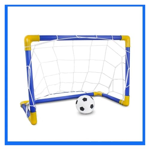 ATUMY Hallenfußballtraining Fussball trainingszubehör 1PC 45cm Mini Klapp Fußball Tor Net Kunststoff Fußball Pfosten Rahmen Set Aufblasbare Kinder Sport Spielzeug von ATUMY