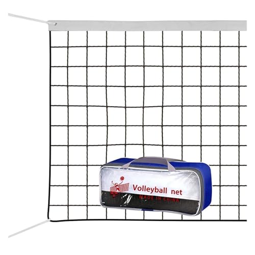 ATUMY Hallenfußballtraining Fussball trainingszubehör 950 cm professionelles Volleyballnetz, Strand, Match, Wettbewerb, Sport, Training, Standard, einfache Einrichtung, Outdoor-Tennisnetz von ATUMY