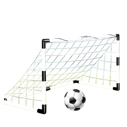 ATUMY Hallenfußballtraining Fussball trainingszubehör Faltbares Kinder-Fußballtor mit Pumpe und Ball, tragbares Fußballtor für das Fußballtraining im Freien von ATUMY