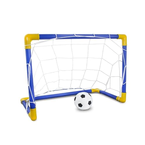 ATUMY Hallenfußballtraining Fussball trainingszubehör Strapazierfähiges Fußball-Spielset für Kleinkinder im Innen- und Außenbereich, tragbares Premium-Fußballtor-Set, endlose Stunden voller Spaß von ATUMY