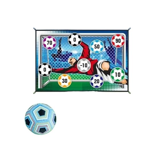 ATUMY Hallenfußballtraining Fussball trainingszubehör Fußball-Spielmatten-Set, Outdoor-/Indoor-Fußballspielzeug, Multiplayer-Wettbewerbsfußballspiele, Kinder-Fußballtraining von ATUMY