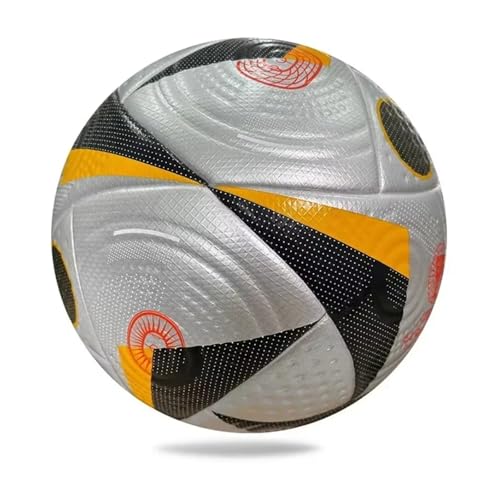 Hallenfußballtraining Fussball trainingszubehör Fußball für Jugendliche und Erwachsene, klassischer Fußball für drinnen und draußen, Sportspiel, Training, Übung, Spielball(Light Grey) von ATUMY