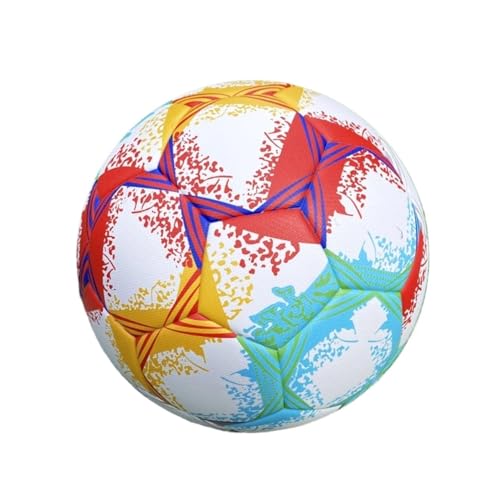 ATUMY Hallenfußballtraining Fussball trainingszubehör Fußball für Jugendliche und Erwachsene, klassischer Fußball für drinnen und draußen, Sportspiel, Training, Übung, Spielball(Purple) von ATUMY