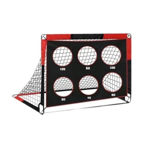 ATUMY Hallenfußballtraining Fussball trainingszubehör Tor Fußballtor Kinderspiel Praktisches Fußballnetz Fußballtor für Strände Spielplätze Gärten Sport Indoor von ATUMY