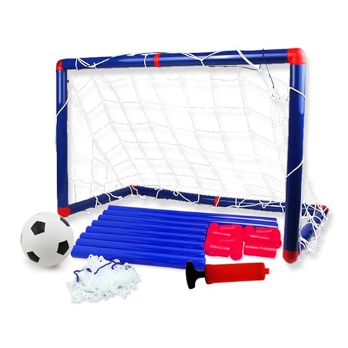 Hallenfußballtraining Fussball trainingszubehör Tragbares Kinder-Fußballtor, Türtor, Spielzeug-Set, Baby-Fußball-Set mit Pumpen für drinnen und draußen von ATUMY