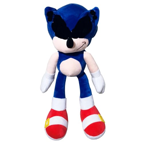 ATVOYO Sonic Plüschtier Plüsch Sonic Puppe Sammlerstück Puppe Plüschtier Sonic weiches Plüschtier mit cartoonartigen Details geeignet für alle Gruppen von Menschen von ATVOYO