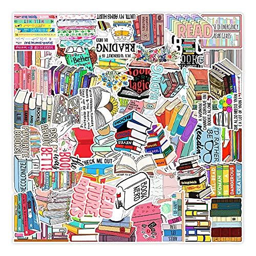AUCEKO 50 Stück Lesen Aufkleber Pack Reading Sticker Set wasserdichte Vinyl Sticker für Laptop Kinder Autos Motorrad Fahrrad Skateboard Gepäck Koffer Computer Aufkleber Graffiti Decal AUCEKO 50 Stück Lesen Aufkleber Pack Reading Sticker Set wasserdichte Vinyl Sticker für Laptop Kinder Autos Motorrad Fahrrad Skateboard Gepäck Koffer Computer Aufkleber Graffiti Decal von AUCEKO
