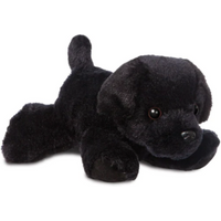 AURORA 31295 Mini Flopsies - Blackie Labrador 20 cm von AURORA PLÜSCH