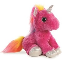 AURORA 60954 Sparkle Tales Cosmic Einhorn Hot Pink 30 cm von AURORA PLÜSCH