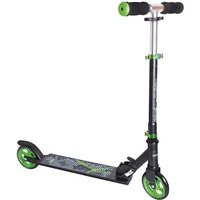 AUTHENTIC SPORTS & TOYS 346 muuwmi Aluminium Scooter 125 mm schwarz-grün von AUTHENTIC