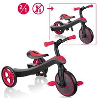 AUTHENTIC SPORTS & TOYS 630-102 GLOBBER EXPLORER TRIKE 2 in 1 rot von AUTHENTIC