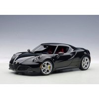 AUTOART 70184 1:18 Alfa Romeo 4C (glossy black) 2013 (composite model/ 3 openings) von AUTOART