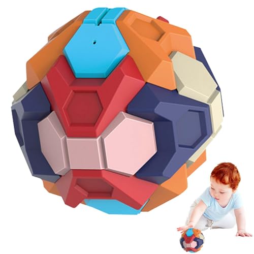 AUTOECHO 3D Sparschwein-Puzzle | 3D-Intelligence-Bausteine ​​ - Praktisches Ball-Sparschwein für Kinder, Abnehmbarer und zusammengebauter Kugelblock von AUTOECHO