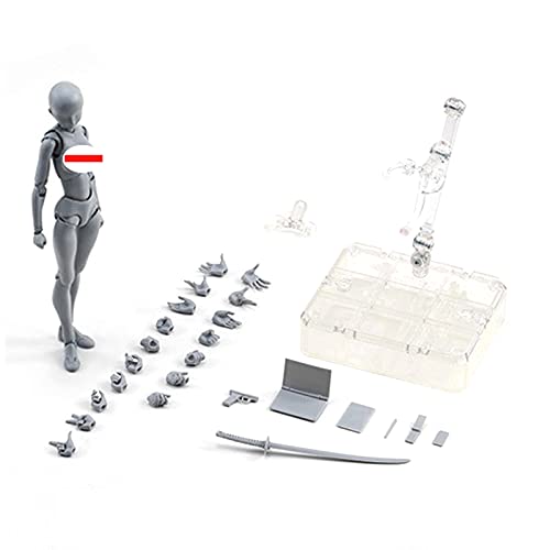 AUTOECHO Actionfiguren Body Kun – PVC Figur Modell Body Kun Set, Zeichenfigur Modelle Für Künstler, Kunstmodellfigur Für SHF S H Figuarts Fotografie Prop Kinder Sammlerspielzeug Geschenk von AUTOECHO