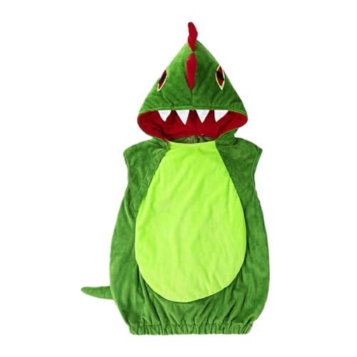 AUTOECHO Dinosaurier-Kostüm für Kinder | Dinosaurier-Tierkostü - Niedliches Tierkostü für Jungen und Mädchen, Halloween-Kind-Dinosaurier-Verkleidungsparty von AUTOECHO
