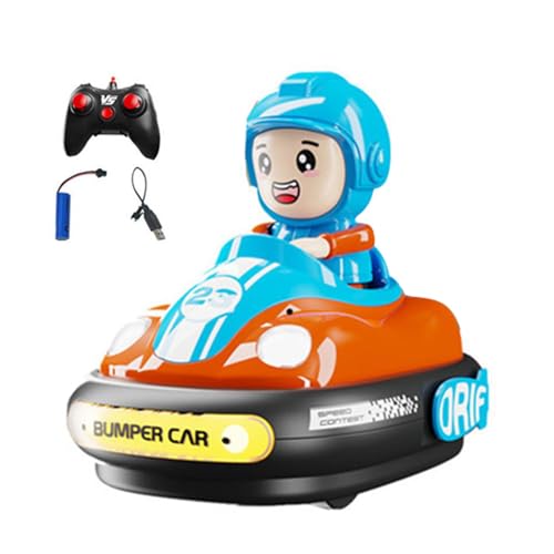 AUTOECHO Ferngesteuertes Autoscooter, RC-Car - Kleines Autoscooter-Spielzeug mit Fernbedienung,Kinder-Rennwagen, RC-Autoscooter für Kleinkinder, Spielzeugspiel zum Auswerfen von Autos, von AUTOECHO