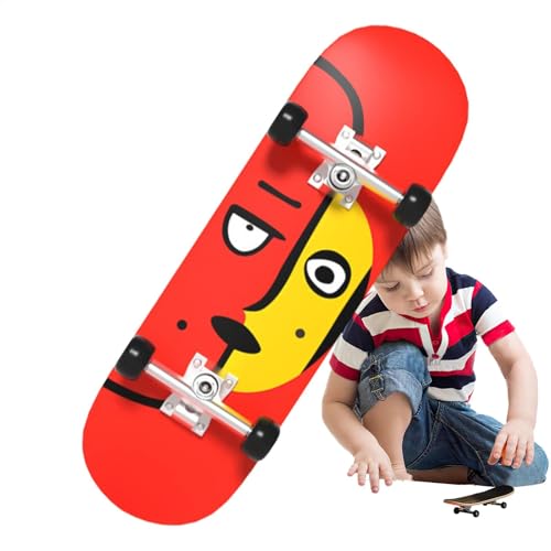 AUTOECHO Finger-Skateboards für Kinder,Finger-Skateboard-Spielzeug, Pocket-Finger-Scooter, Kreative Fingerspitzen-Bewegung, Sport-Finger-Skater, Hand-Scooter für Kinder, Skateboard-Griffbretter von AUTOECHO