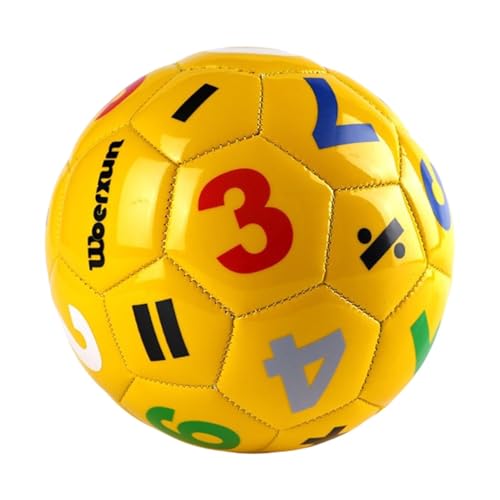 AUTOECHO Fußball mit Figuren, Spielzeug-Fußball - Größe 2 Fußball Kinder Sportspielzeug - Viel Spaß beim Spielen mit lustigen Spielzeugbällen für Outdoor-Aktivitäten im Wohnzimmer, auf dem Rasen oder von AUTOECHO