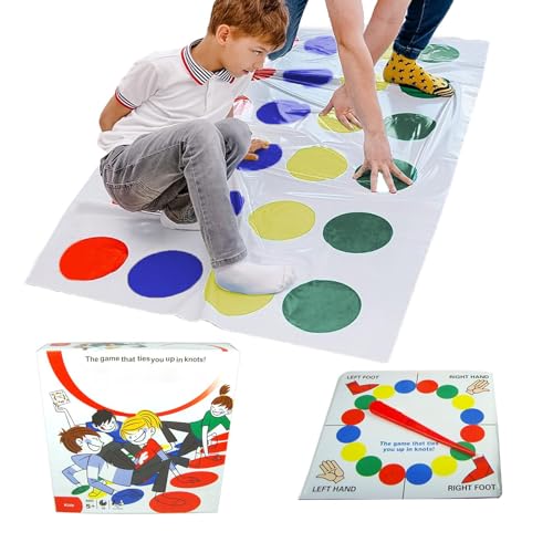 AUTOECHO Kinder-Bodenspiel, Familien-Bodenspiele - Balance-Partyspiel - Lern-Balance-Spiel, Multiplayer-Balance-Partyspiel, Indoor-Balance-Spielset-Familienspiel für Kinder von AUTOECHO