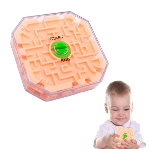 AUTOECHO Labyrinth Maze -Spiel, Maze Ball Classic Travel Game,3D Mind Rätsel | Klassische Heimreise, Ball im Puzzle hilft, Stress zu reduzieren, Gedankenrätsel für Kinderalter, Hirnteaser für von AUTOECHO