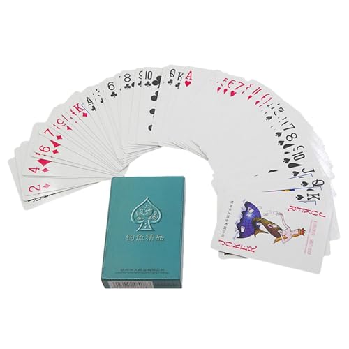 AUTOECHO Magie Poker Spielen,Lustige Poker Magic Card Tricks - Tolles Neuheitsgeschenk, magische Spielkarten, Requisiten, Bühnenshows für Partys, unterhaltsame magische Spielzeuge und Tischspiele von AUTOECHO