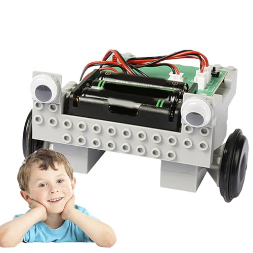 AUTOECHO Programmierroboter für Kinder, Codierungsautospielzeug - Lernspielzeug zum Programmieren | Lernspielzeug zum Programmieren, programmierbarer Roboter, Programmier-Lernroboterauto für Mädchen von AUTOECHO