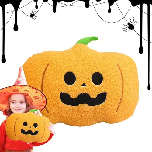 AUTOECHO Stofftier,Halloween Stofftier, Entzückendes Plüsch-Kissen Halloween-Plüschtier, Weiche gefüllte Plüschpuppe Halloween-Plüschfür Sofa, Stuhl, Bett von AUTOECHO