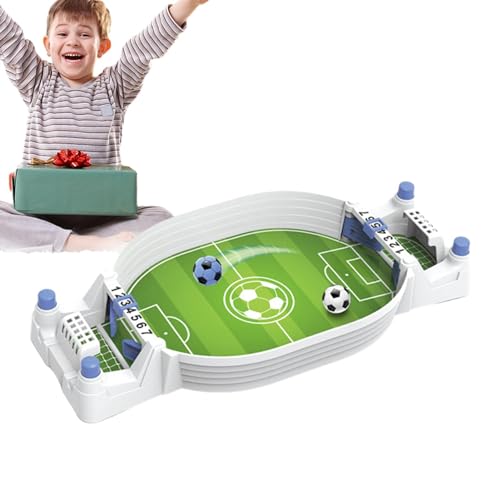 AUTOECHO Tischfußball-Fußball, Brettfußballspiel | Pädagogischer Tischfußball,Brettspieltisch, Hallenfußball, lustige Indoor-Spiele, rasantes Fußballerlebnis für Erwachsene, Kinder, Familie von AUTOECHO