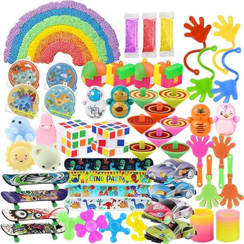 AUTOMP 60 Stück Party-Zappelspielzeug für Kinder, Kindergeburtstagsgeschenke, Klassenpreise, Kleine Mini-Großmengengeschenke, Spielzeug, Boys Girls Gifts von AUTOMP