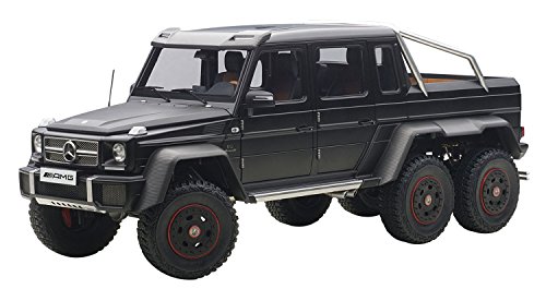 AUTOart – 76302 – Mercedes-Benz G63 6 x 6 AMG – 2013 – Echelle 1/18 – Schwarz Matt von AUTOart