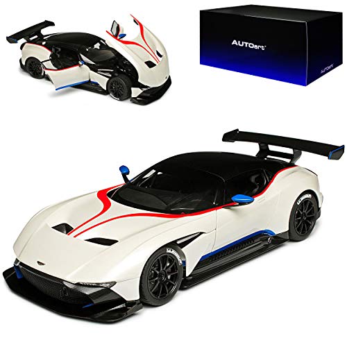 AUTOart Aston Martin Vulcan Coupe Weiss Karbon 70261 Ab 2015 1/18 Modell Auto von AUTOart