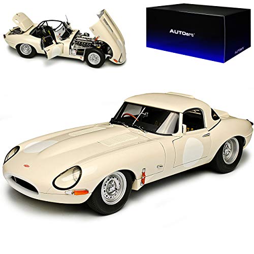 AUTOart Jaguar E-Type Lightweight 2015 Weiss 73649 1/18 Modell Auto von AUTOart