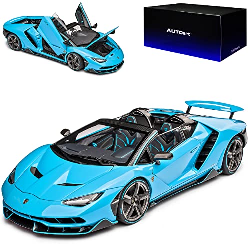 AUTOart Lamborgihini Centenario Roadster Cabrio Blau 2016-2018 79206 1/18 Modell Auto von AUTOart