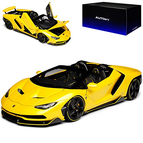 AUTOart Lamborgihini Centenario Roadster Cabrio Gelb 79117 1/18 Modell Auto von AUTOart